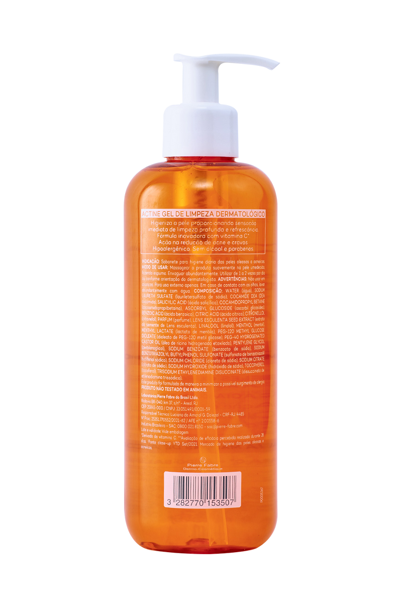 Actine Gel de Limpeza 400g