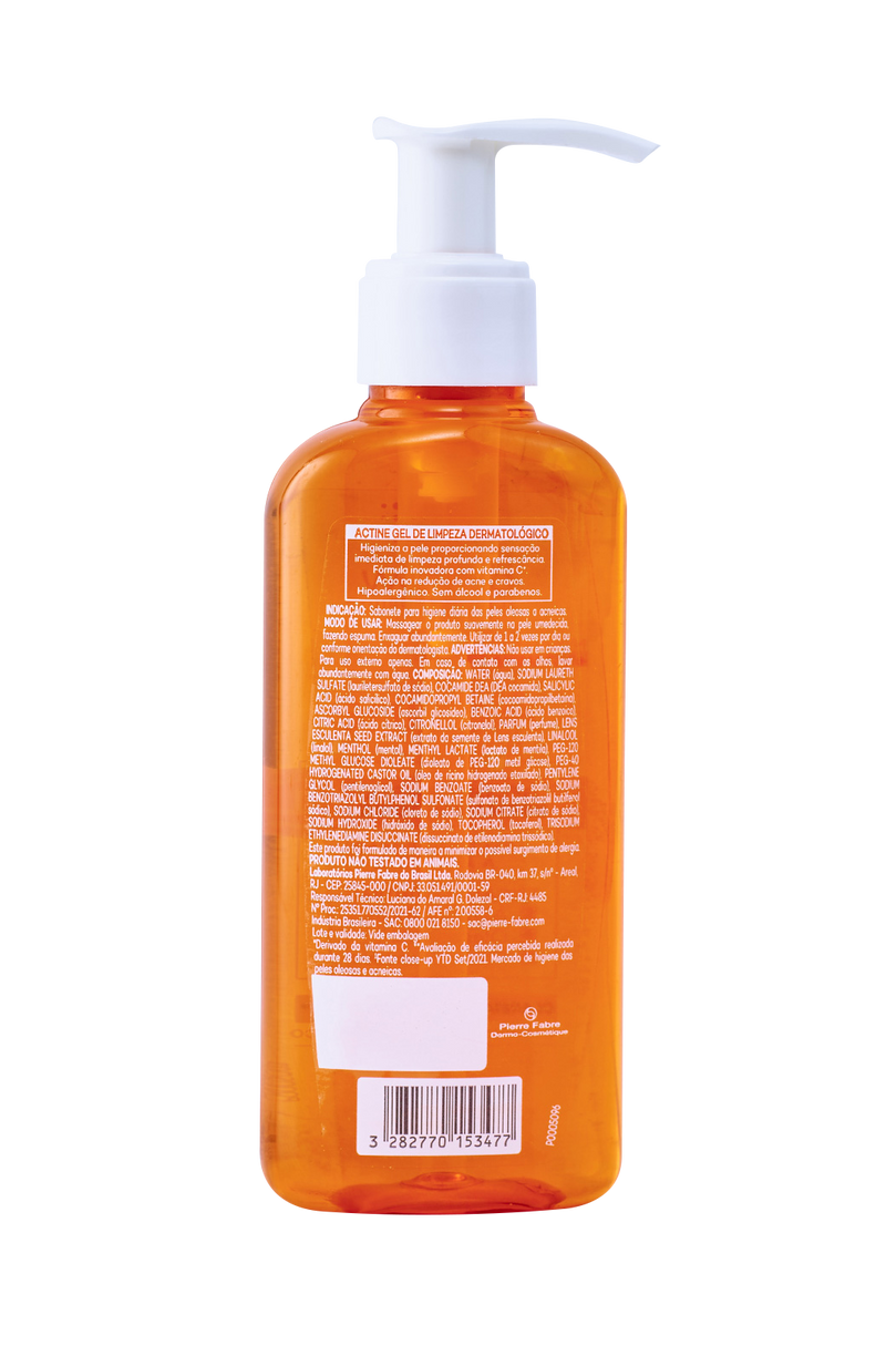 Actine Gel de Limpeza 240g
