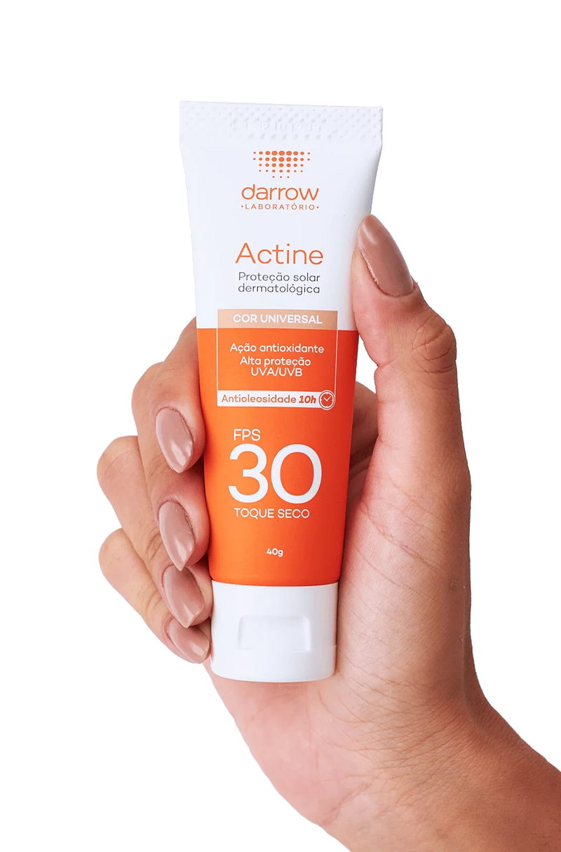 Actine Solar Protetor Solar com cor FPS 30 40g