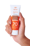 Actine Solar Protetor Solar FPS 70 Pele Morena Mais 40g