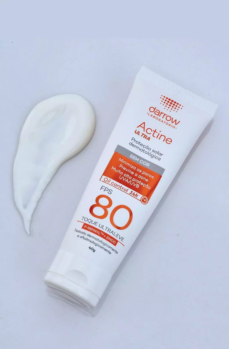 Actine Solar Protetor Solar Ultra FPS 80 40g