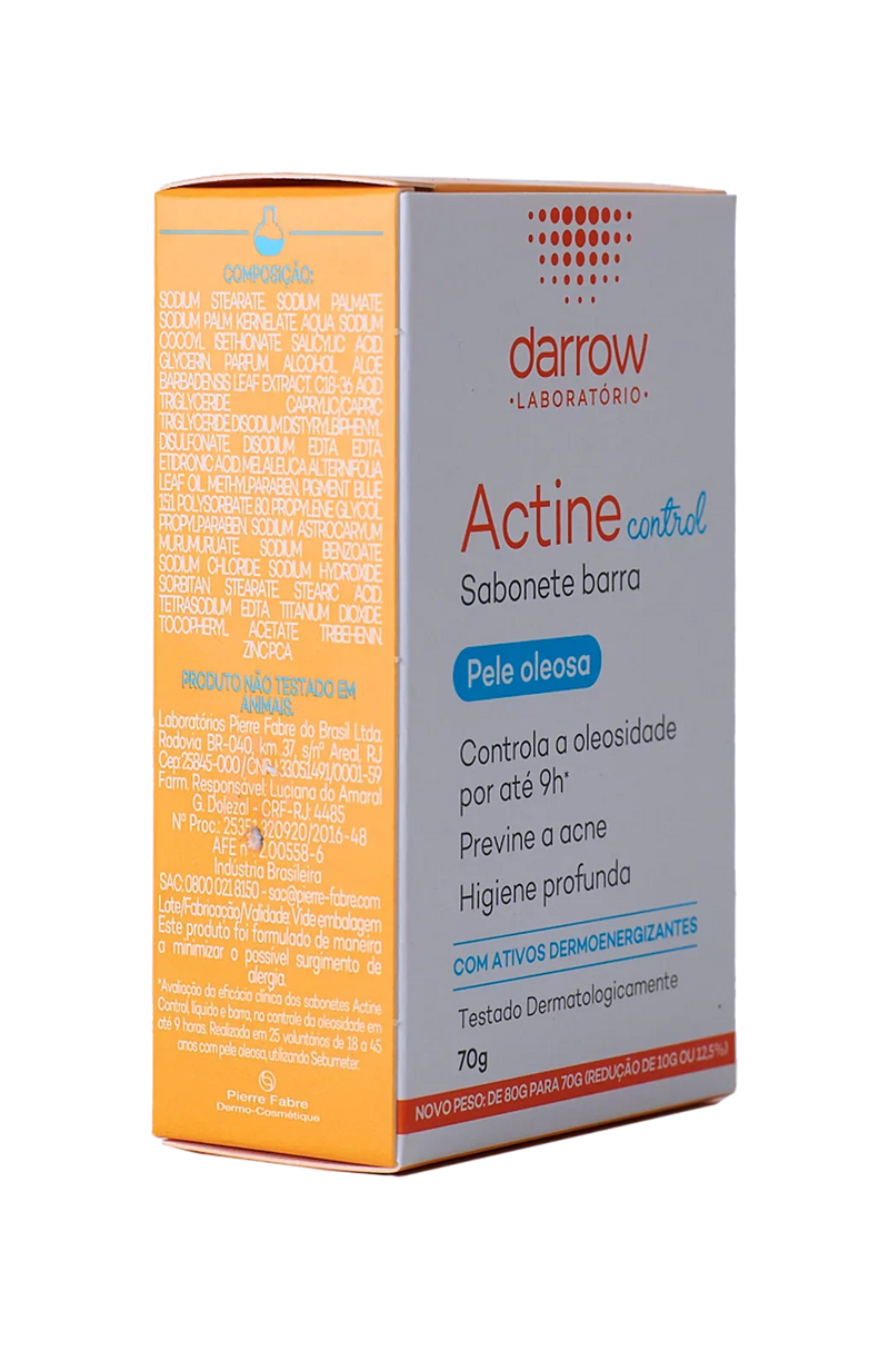 Actine Control Sabonete em Barra 70g