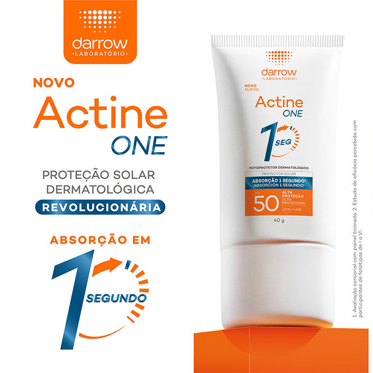 Actine One Protetor Solar FPS 50 40g