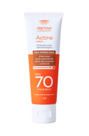 Actine Solar Protetor Solar FPS 70 Pele Morena Mais 40g