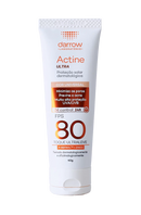 Actine Solar Protetor Solar Ultra com cor FPS 80 40g